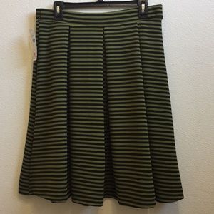 Ashley Blue green and black Witchy-Poo skirt NWT